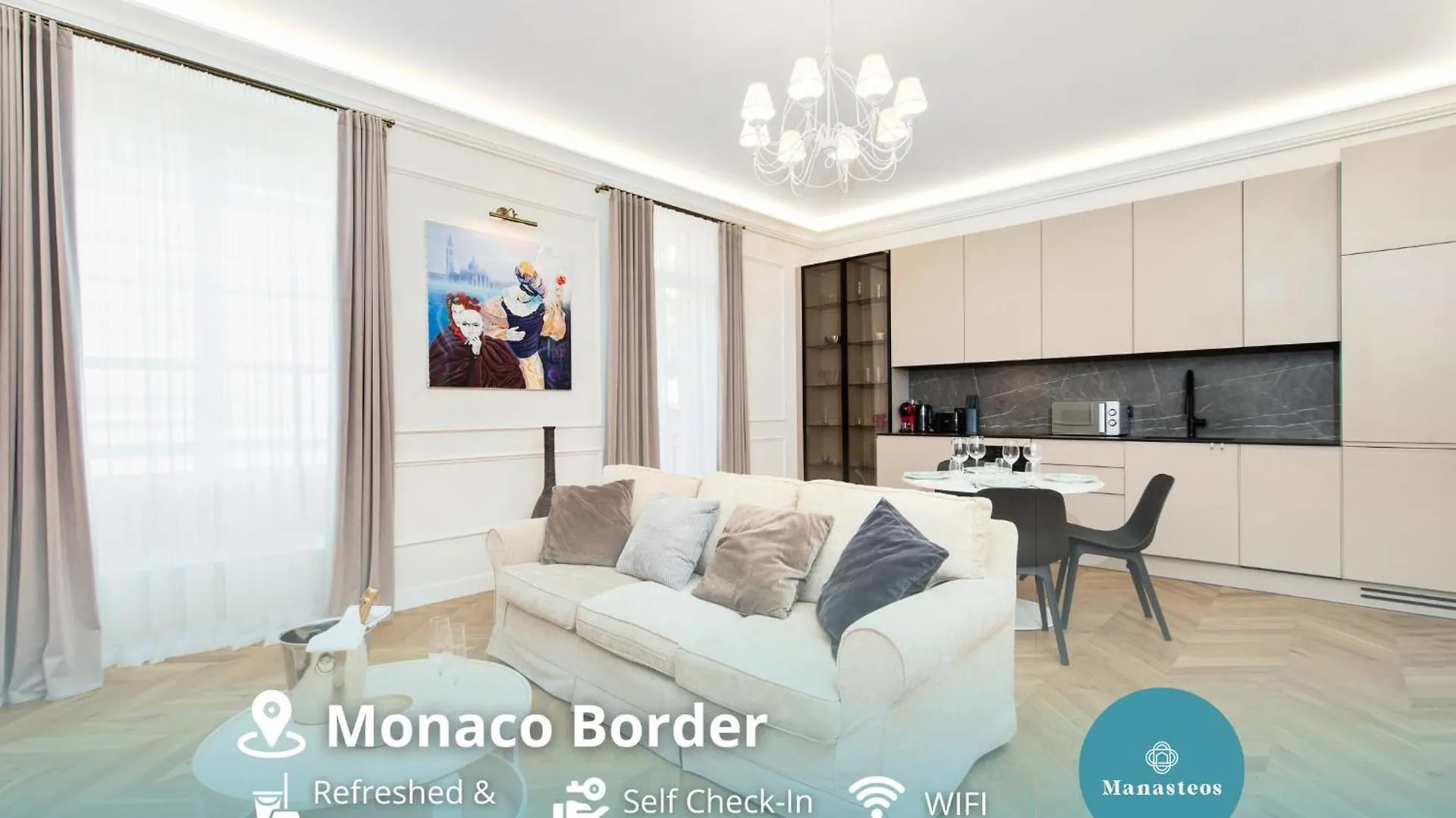 2Mn Monaco - Renovation Luxe - Cu Apartment Beausoleil
